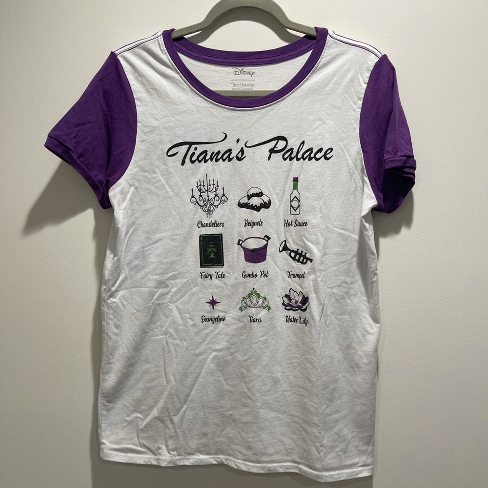 Princess Tiana logo tshirt